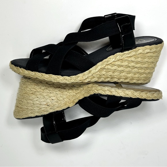 Chaps Della Espadrille Wedge Sandals Size 7 - Picture 10 of 15